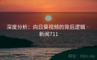 深度分析：向日葵视频的背后逻辑 · 新闻711